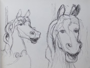Horse Study for Shifting Weather thumb