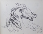 Second Horse Study for Shifting Weather thumb